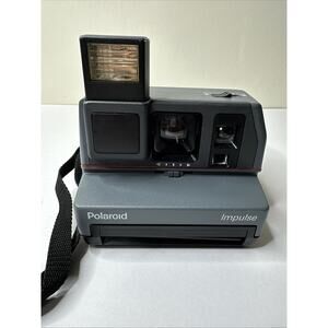 Vintage Polaroid Impulse‎ 600 Plus Instant Film Camera Green - Untested